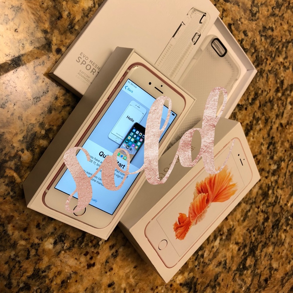 AT&T Rose Gold iPhone 6s 64GB